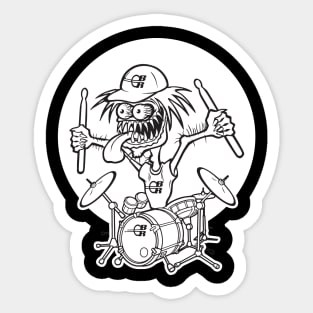 Rockin' Monster Sticker